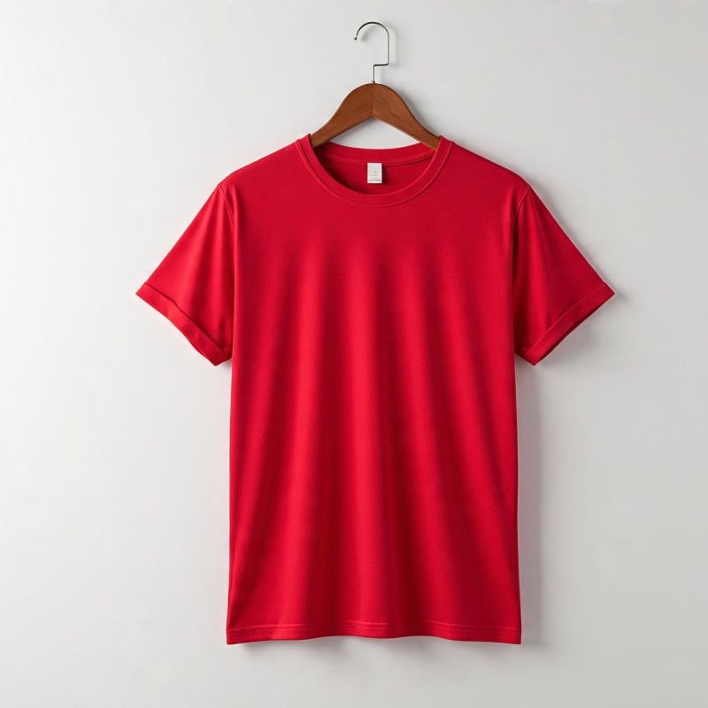 Red cotton T